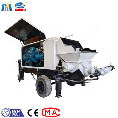 Wet Concrete Pumps Aggregate Conveyor Hydraulic Wet Shotcrete Machine For Mountain Slope Support
